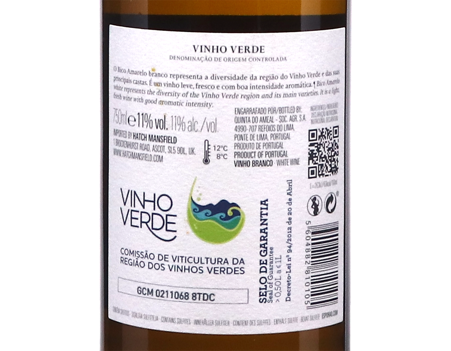 Quinta do Ameal Bico Amarelo Vinho Verde 2025