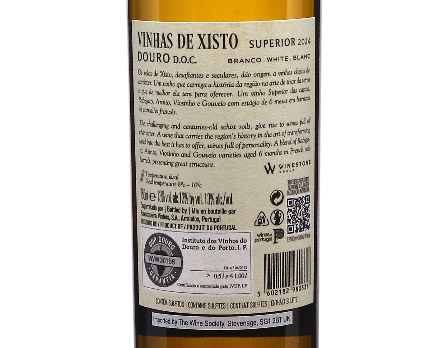 Vinhas de Xisto Superior Branco Douro 2024
