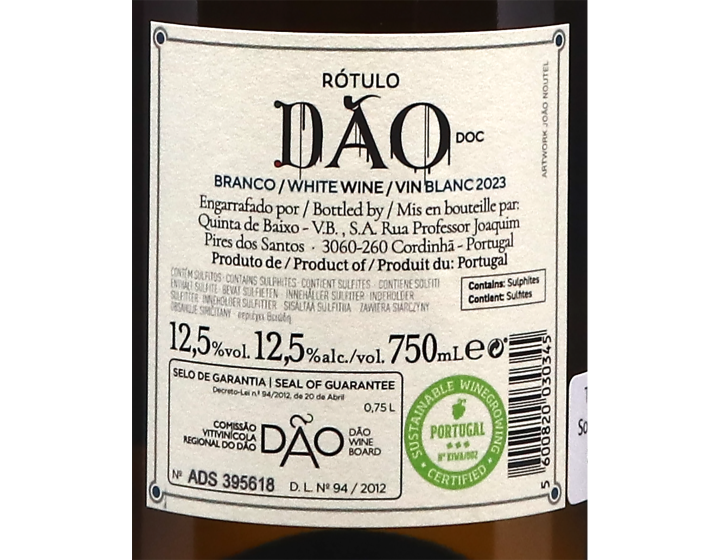 Niepoort 'Rótulo' Branco, Dão 2023