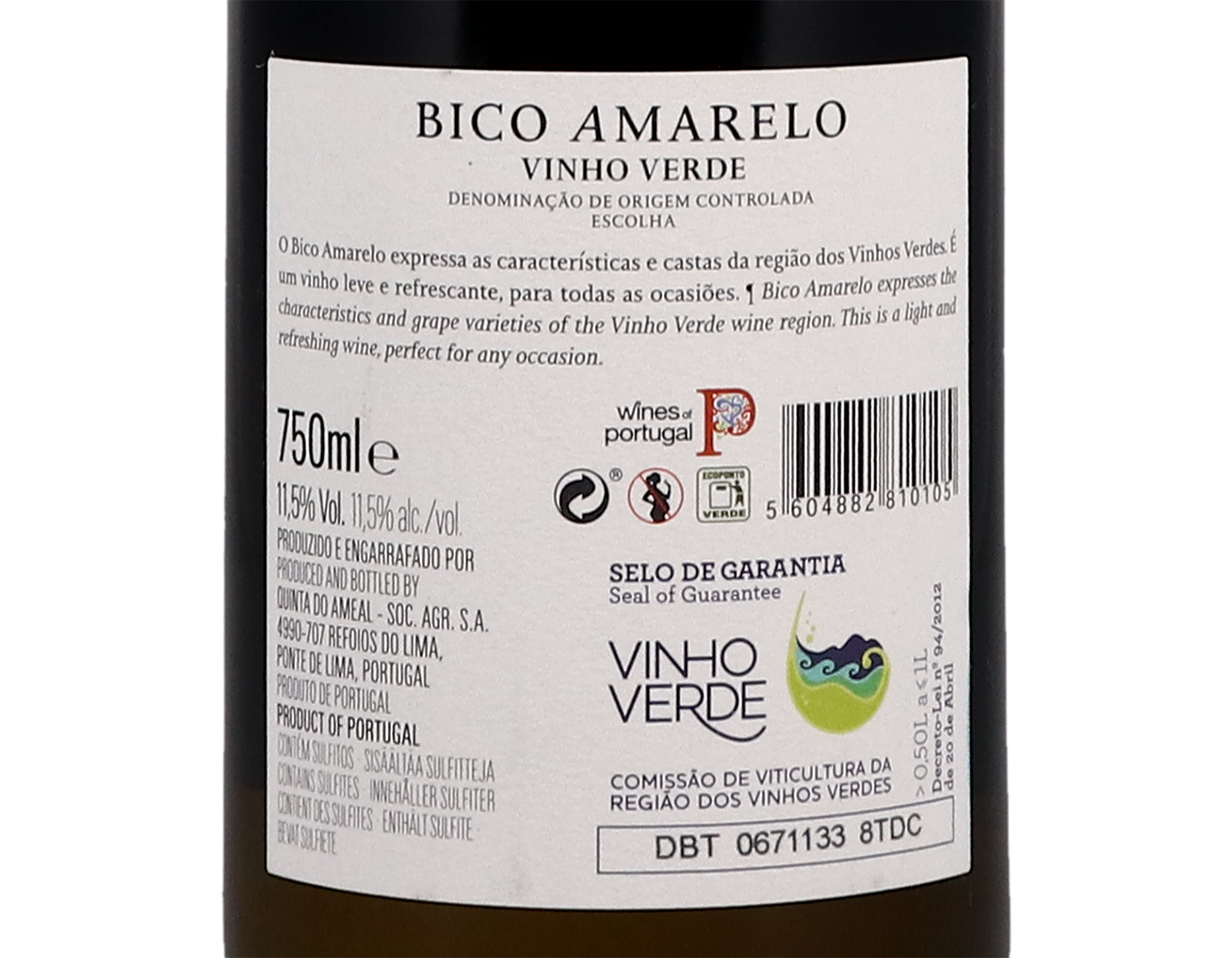 Esporao Bico Amarelo Vinho Verde 2020