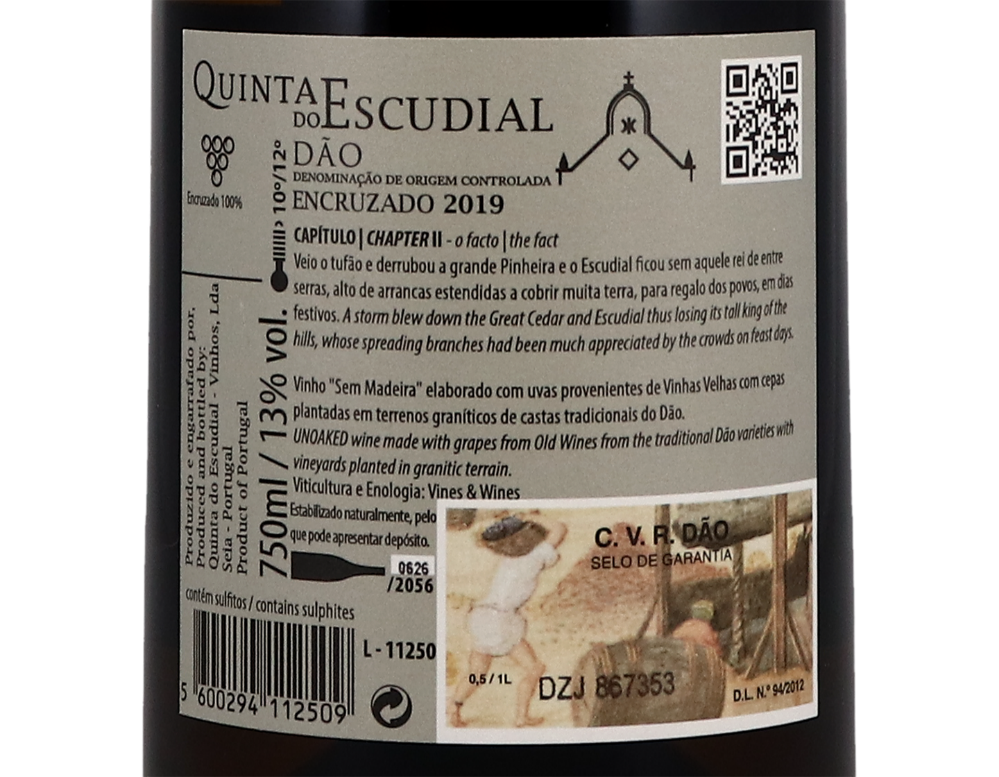 Quinta do Escudial Encruzado, Dão 2019