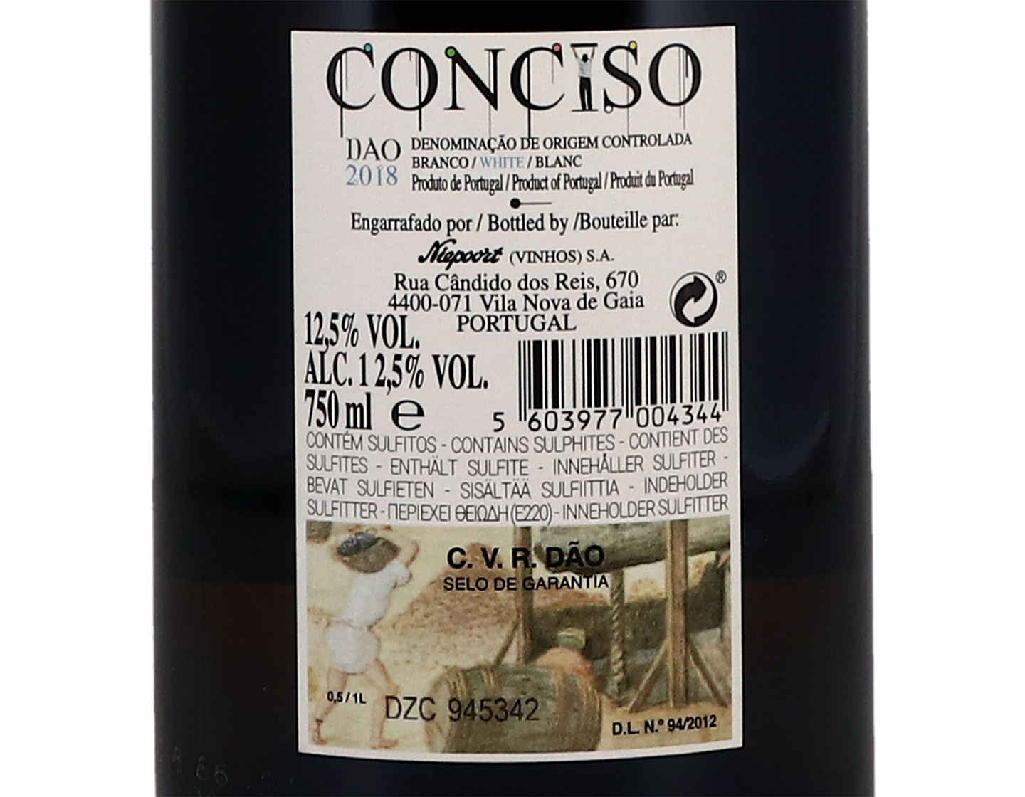 Niepoort Conciso Branco Dao 2018