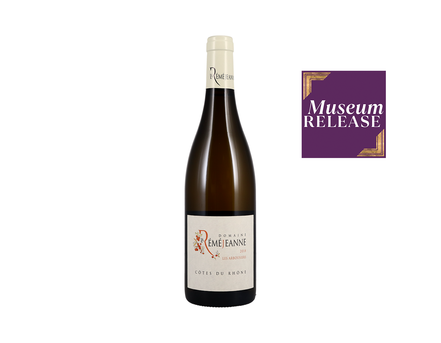 Côtes-du-Rhône Blanc ‘Les Arbousiers', Domaine La Réméjeanne 2018