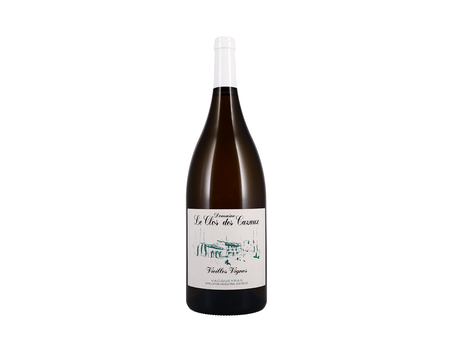 Magnum of Vacqueyras Blanc Vieilles Vignes, Clos des Cazaux 2019