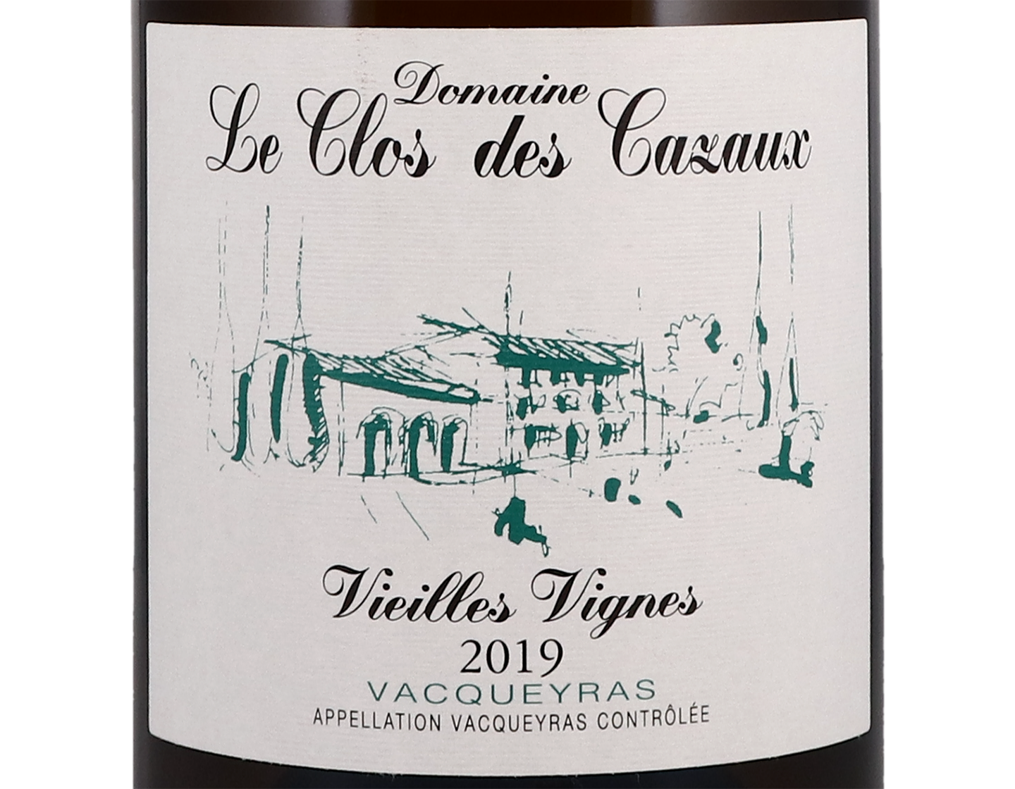 Magnum of Vacqueyras Blanc Vieilles Vignes, Clos des Cazaux 2019