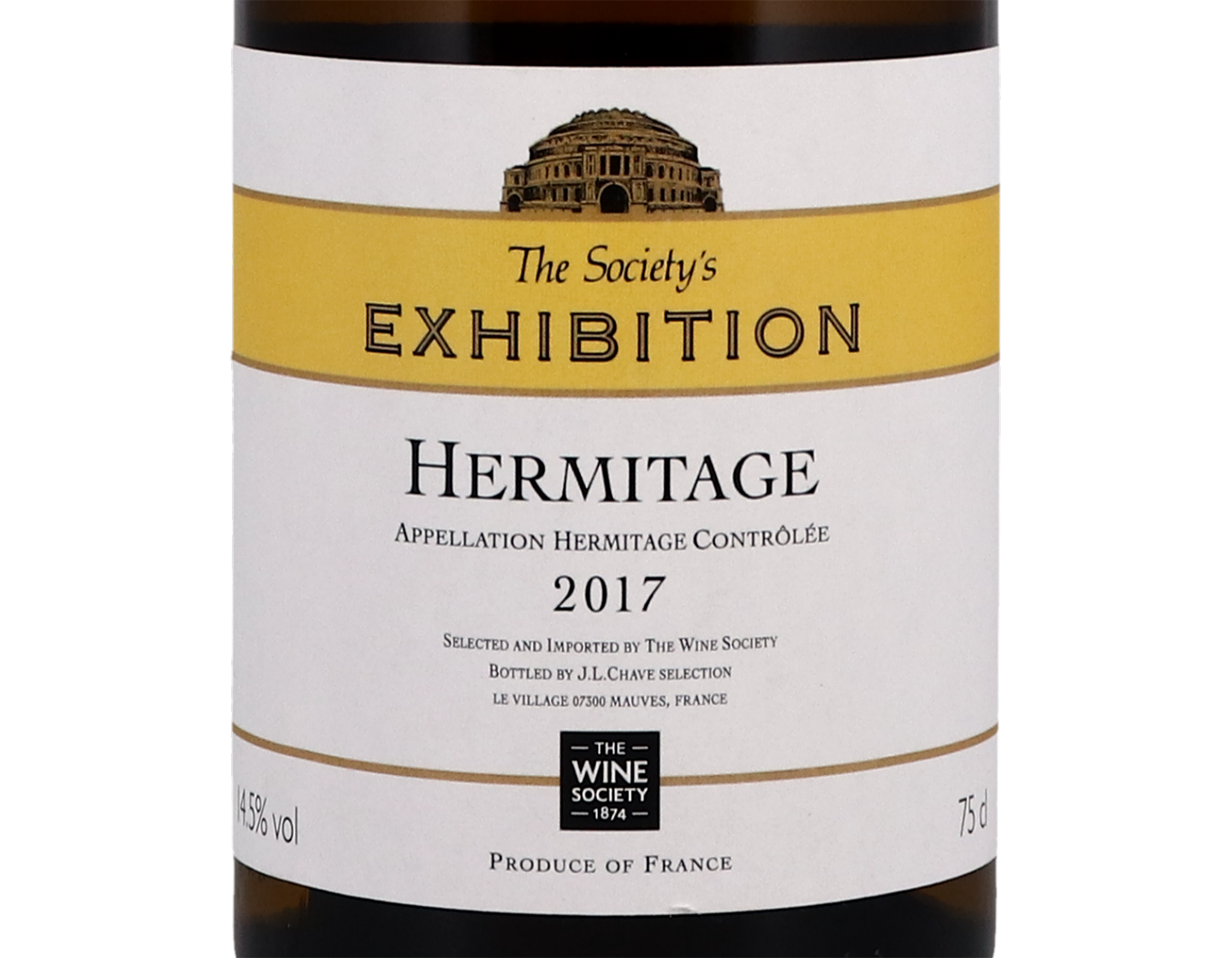 The Society's Exhibition Hermitage Blanc 2017
