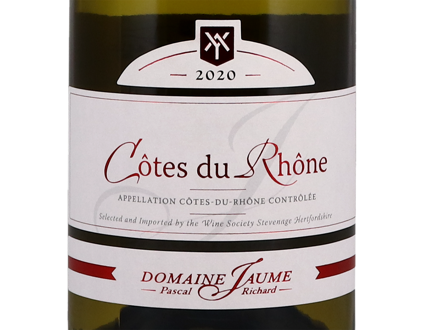 Cotes du Rhone Blanc Domaine Jaume 2020