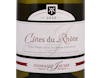 Cotes du Rhone Blanc Domaine Jaume 2020 view 2