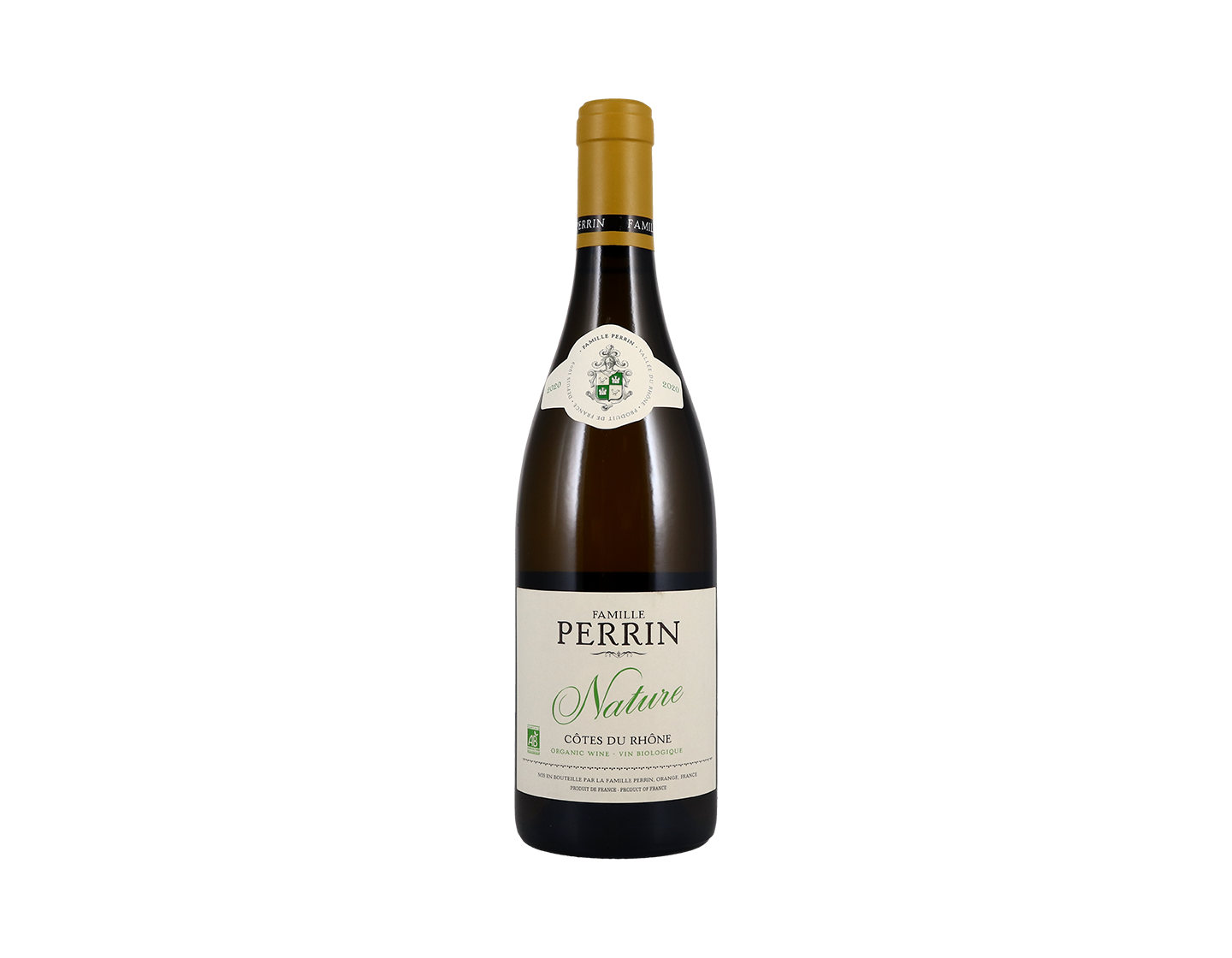 Cotes du Rhone Blanc Nature Famille Perrin 2020