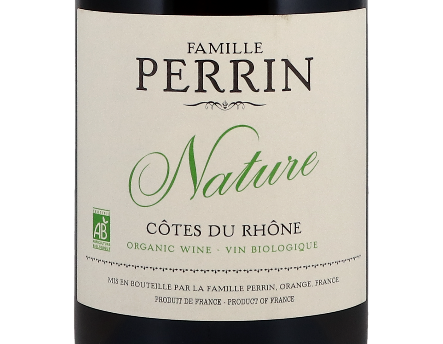 Cotes du Rhone Blanc Nature Famille Perrin 2020