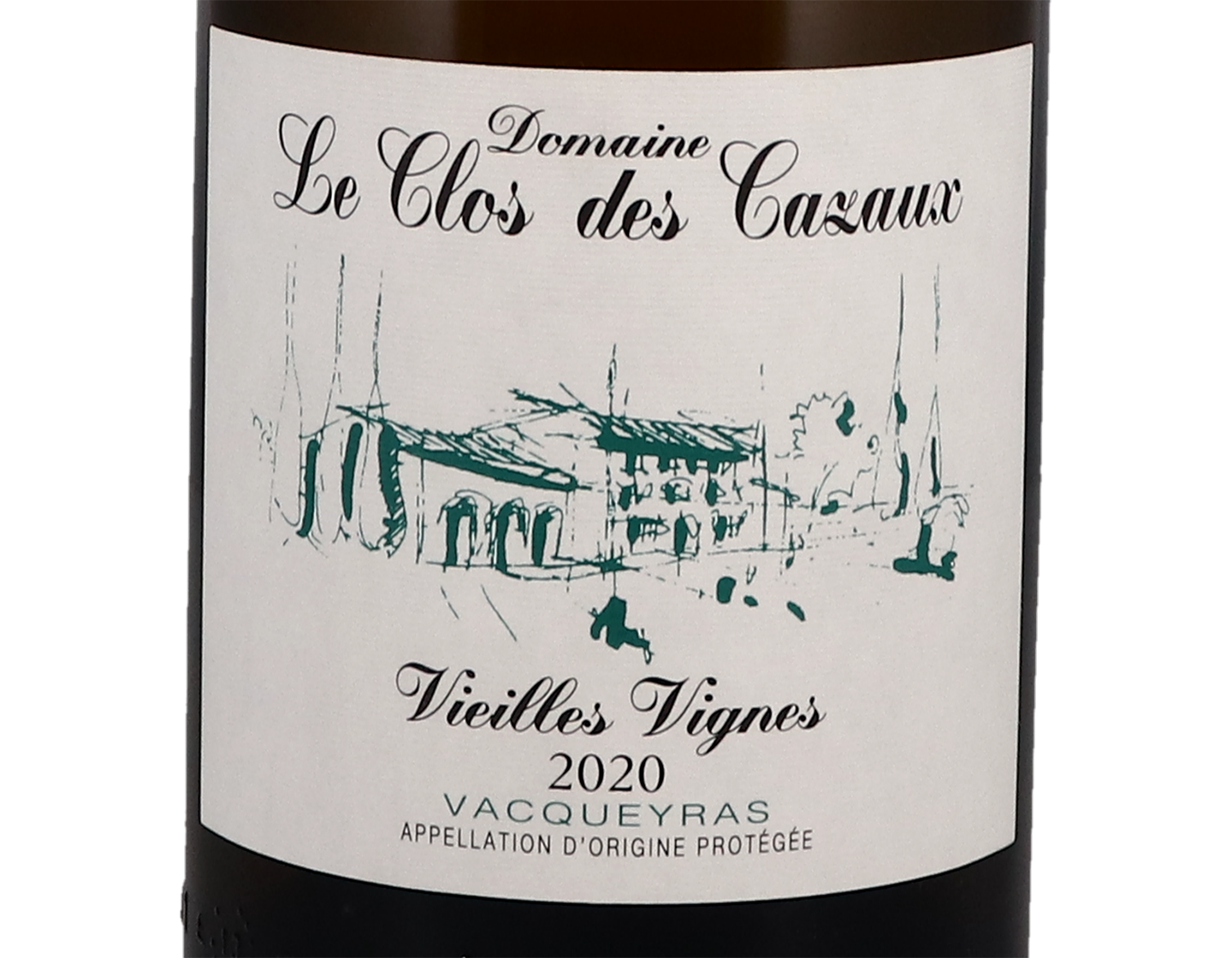 Magnum of Vacqueyras Blanc Vielles Vignes Clos des Cazaux 2020
