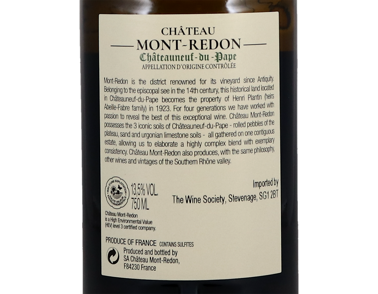 Châteauneuf-du-Pape Blanc, Château Mont-Redon 2021