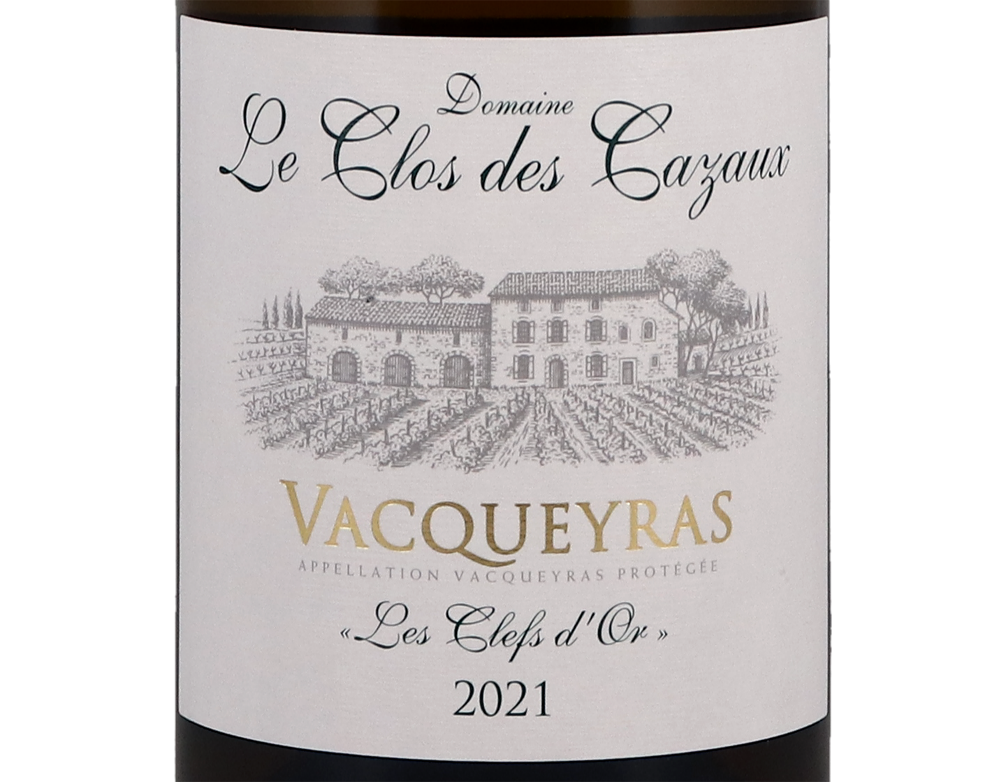 Vacqueyras Blanc Les Clefs d Or Clos des Cazaux 2021