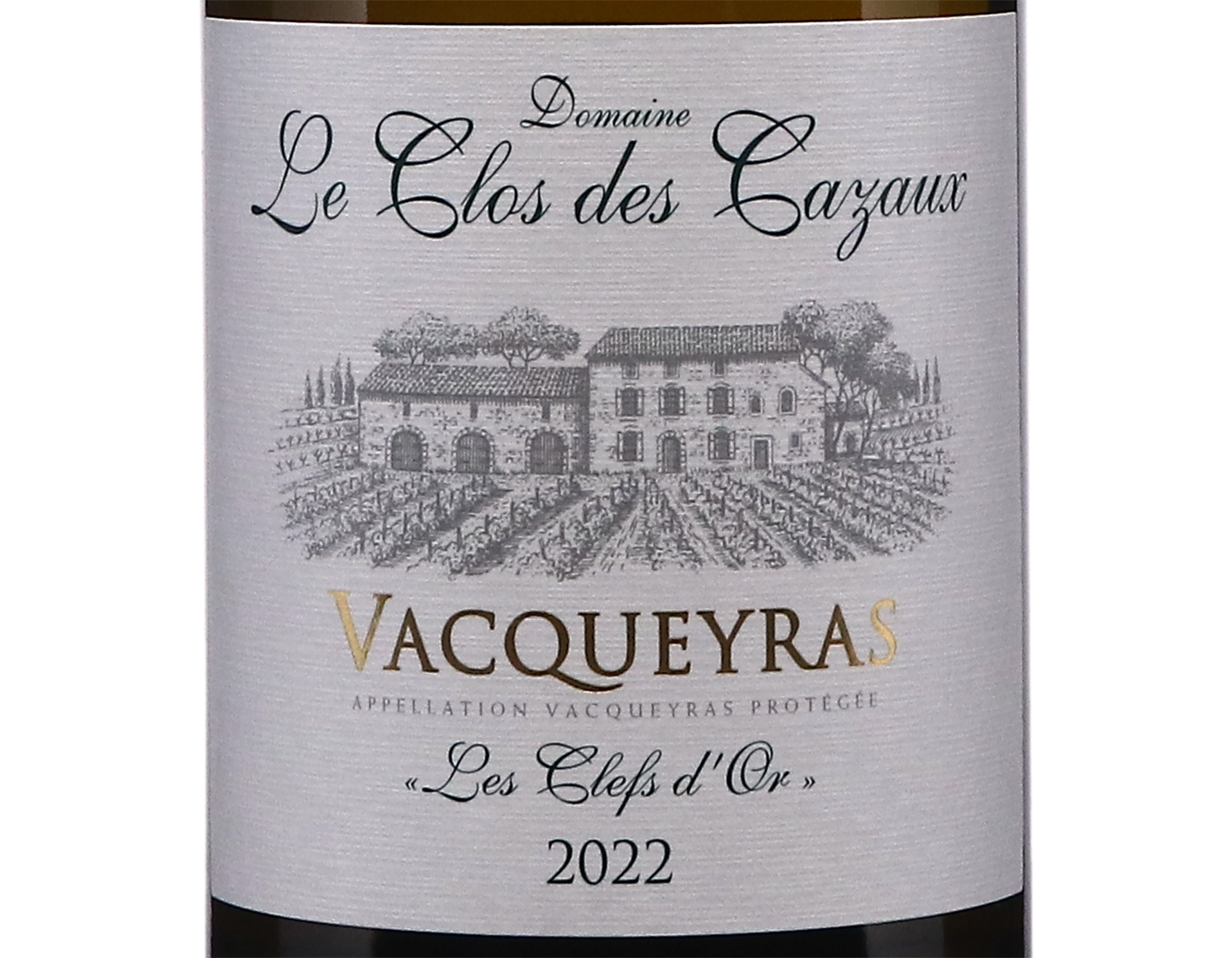 Vacqueyras Blanc Les Clefs d Or Clos des Cazaux 2022