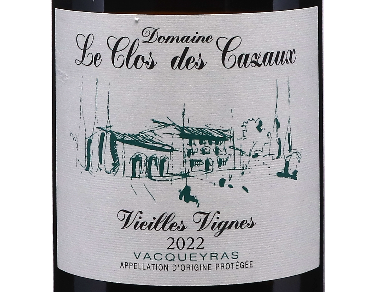 Magnum of Vacqueyras Blanc Vielles Vignes Clos des Cazaux 2022