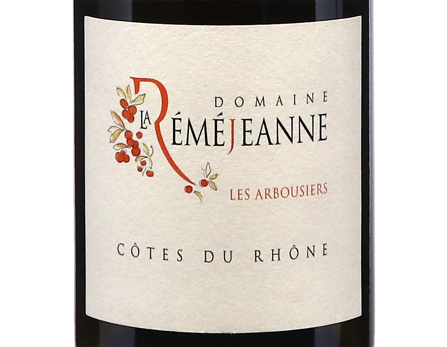 Cotes du Rhone Blanc Les Arbousiers Domaine La Remejeanne 2022 ORGANIC White