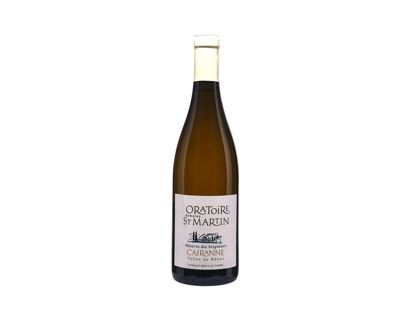 Cairanne Blanc Reserve du Seigneur Dme de l Oratoire Saint Martin 2023 ORGANIC