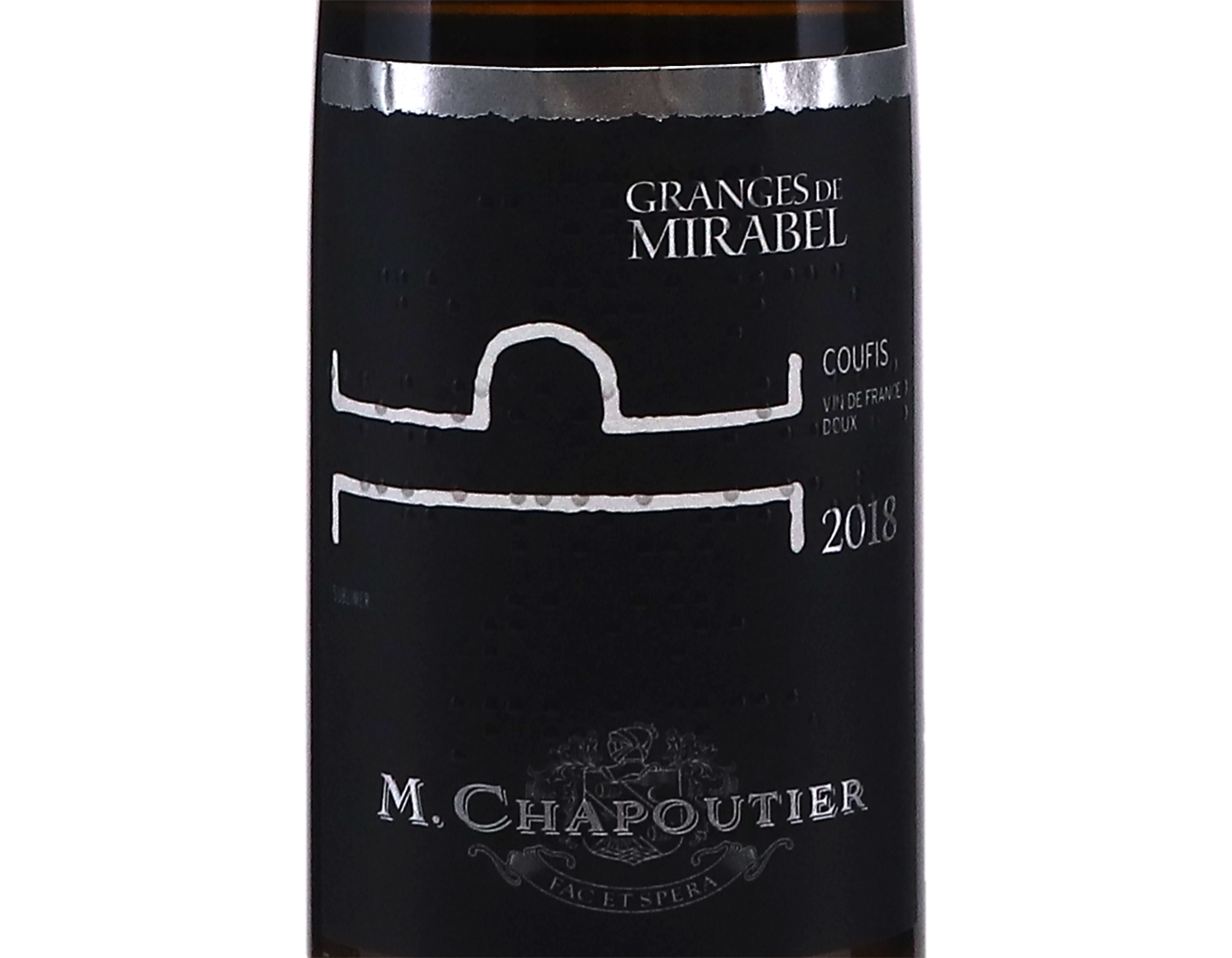 Half Bottle of Coufis Granges de Mirabel Chapoutier 2018