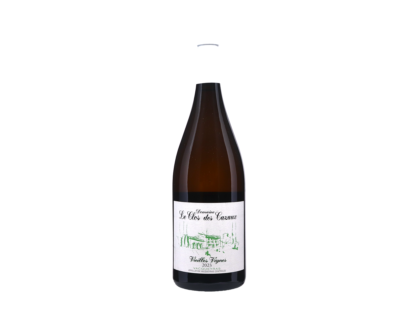 Magnum of Vacqueyras Blanc Vieilles Vignes, Clos des Cazaux 2023