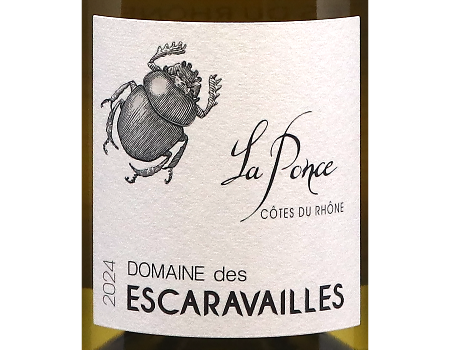 Côtes-du-Rhône La Ponce Blanc, Domaine des Escaravailles 2024