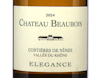 Chateau Beaubois Elegance Costiere de Nime 2024 view 2