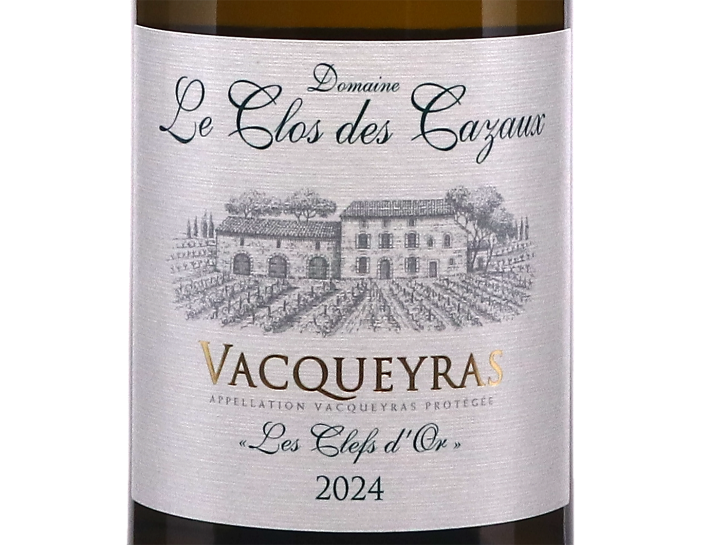 Vacqueyras Blanc Les Clefs d'Or, Clos des Cazaux 2024