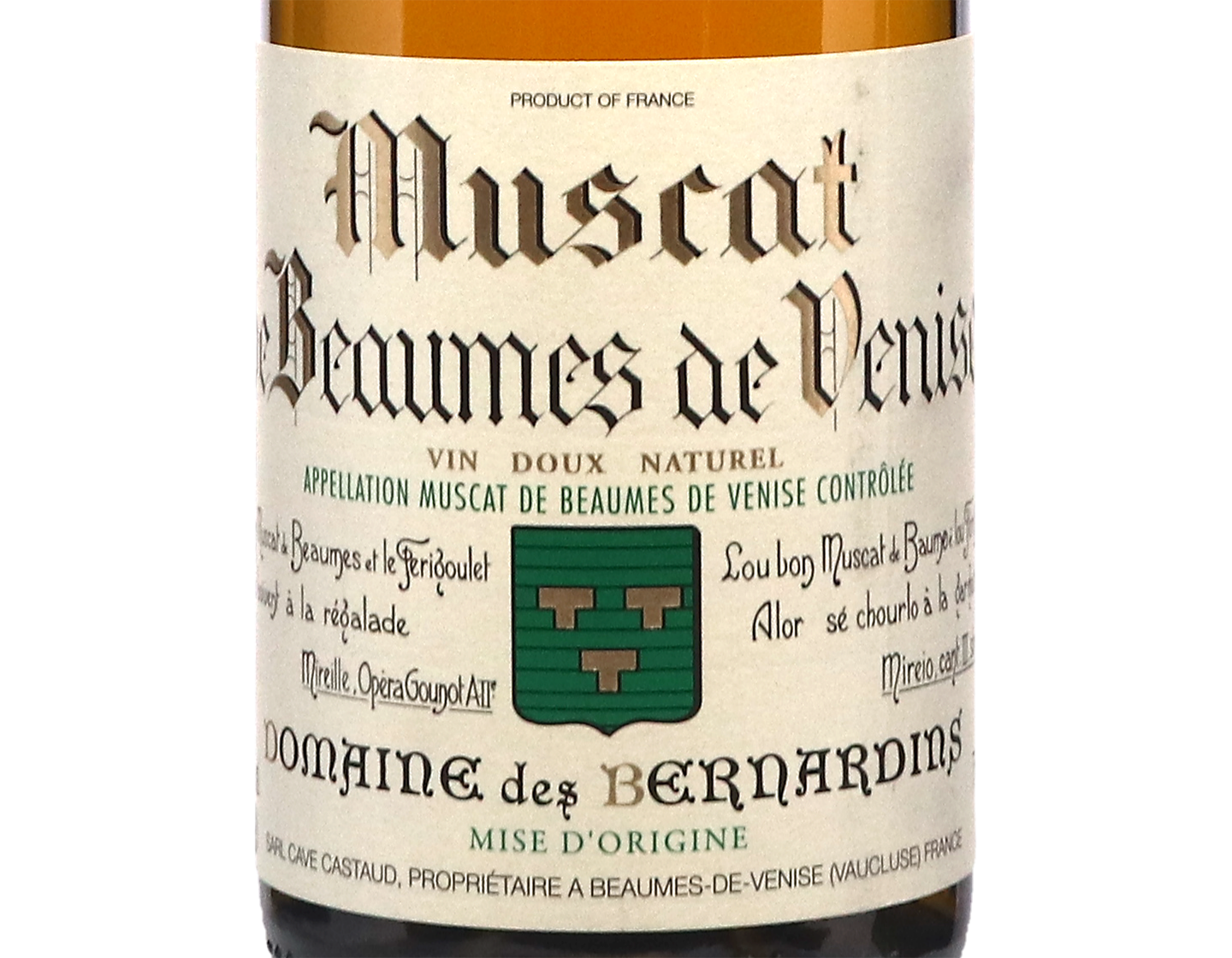 Muscat-de-Beaumes-de-Venise Domaine des Bernadins 2024