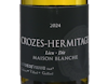 Crozes Hermitage Blanc Maison Blanche Vins de Vienne 2024 view 2