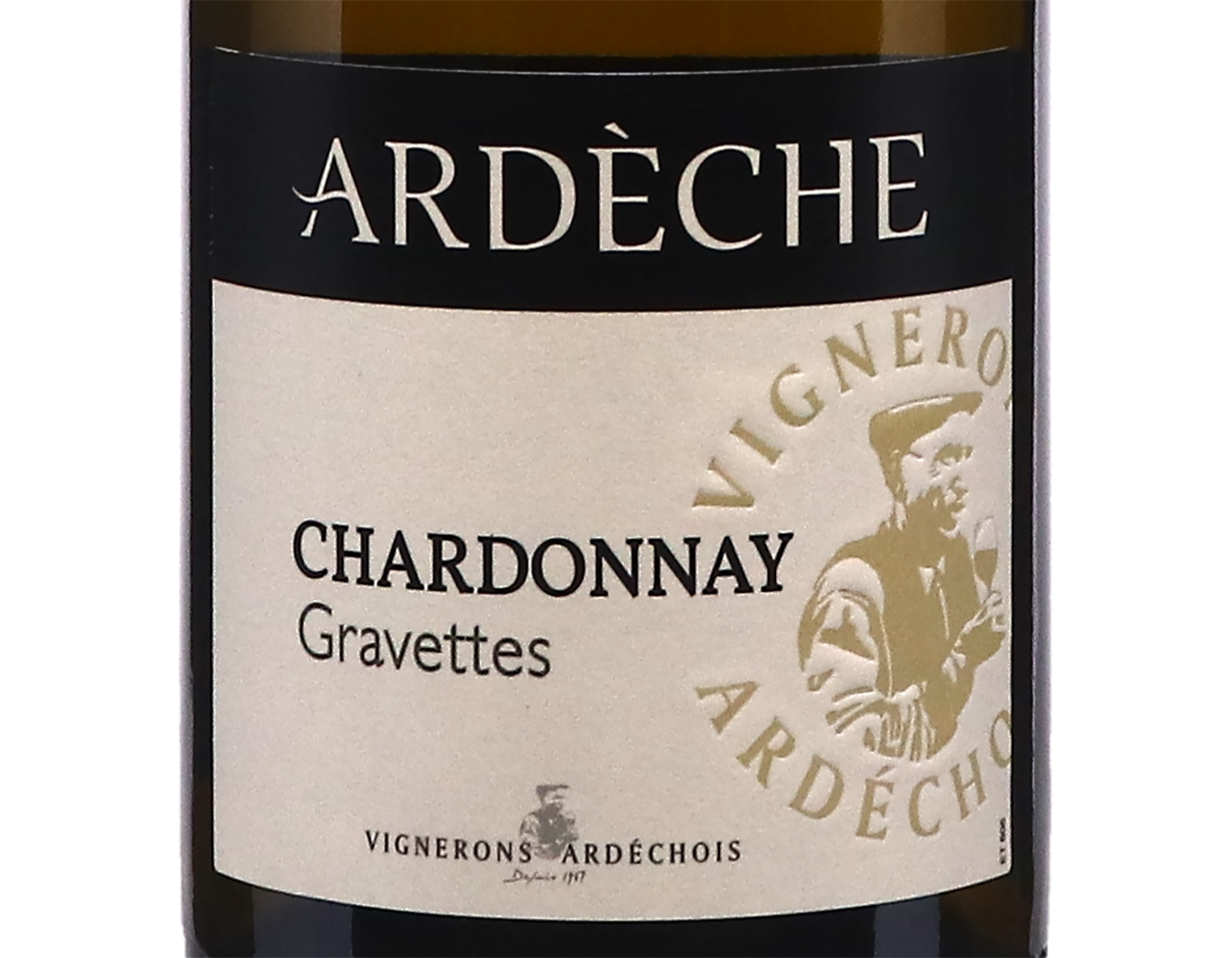 Chardonnay les Gravettes IGP Ardeche Vignerons Ardechois 2025