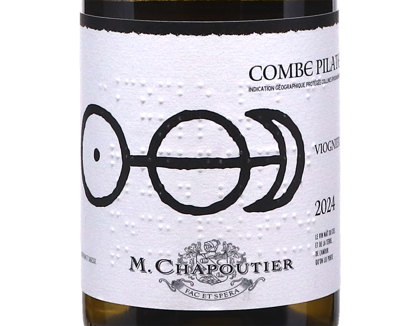 Viognier La Combe Pilate, Collines Rhodaniennes, Chapoutier 2024