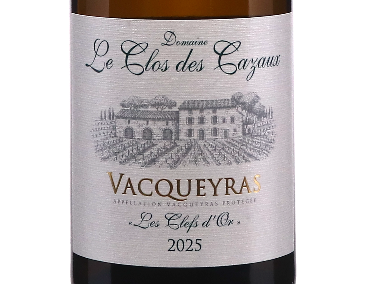 Vacqueyras Blanc Les Clefs d Or Clos des Cazaux 2025