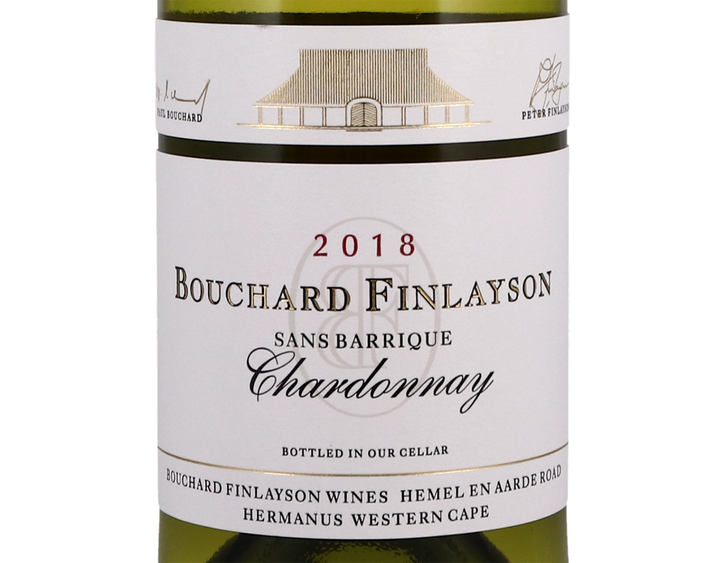 Bouchard Finlayson Sans Barrique Chardonnay Cape S Coast 2018