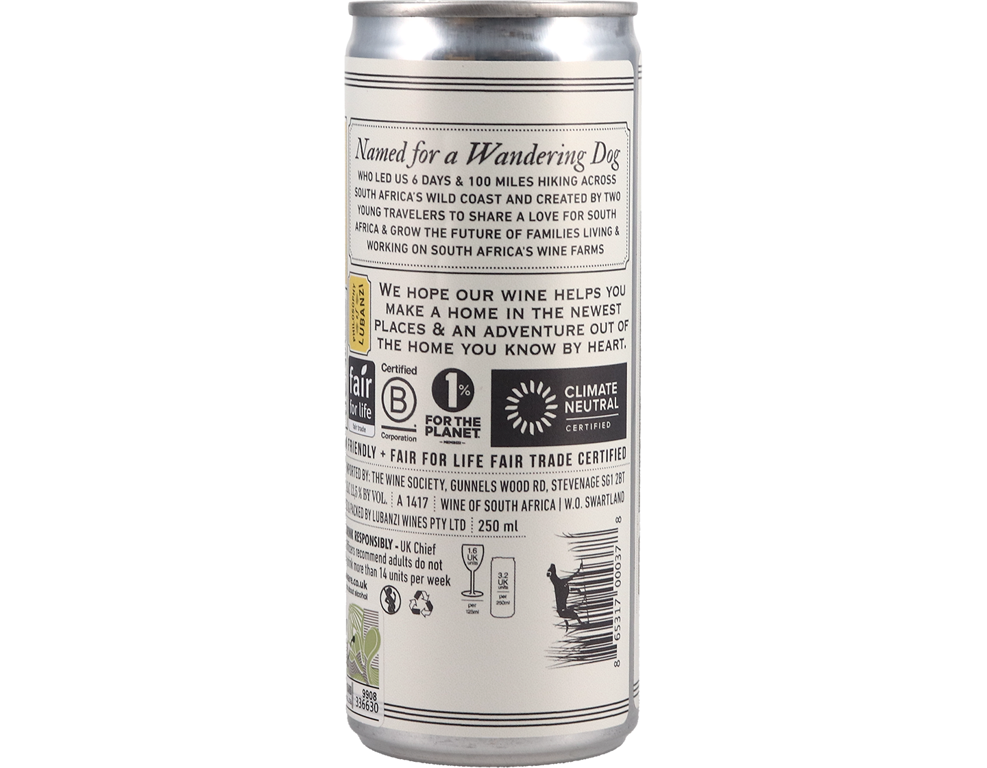 Lubanzi Chenin Blanc Swartland 2022 250ml