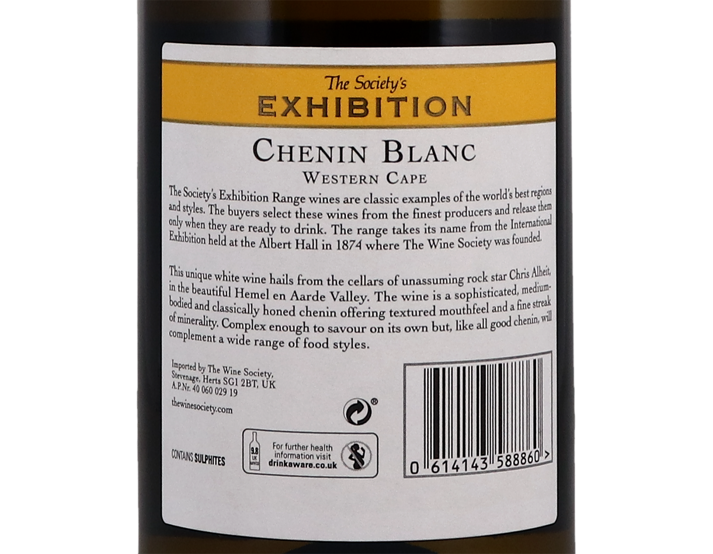 The Societys Exhibition Chenin Blanc Western Cape 2021