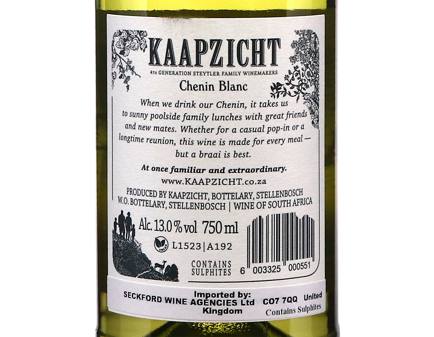 Kaapzicht Estate Chenin Blanc Stellenbosch 2023