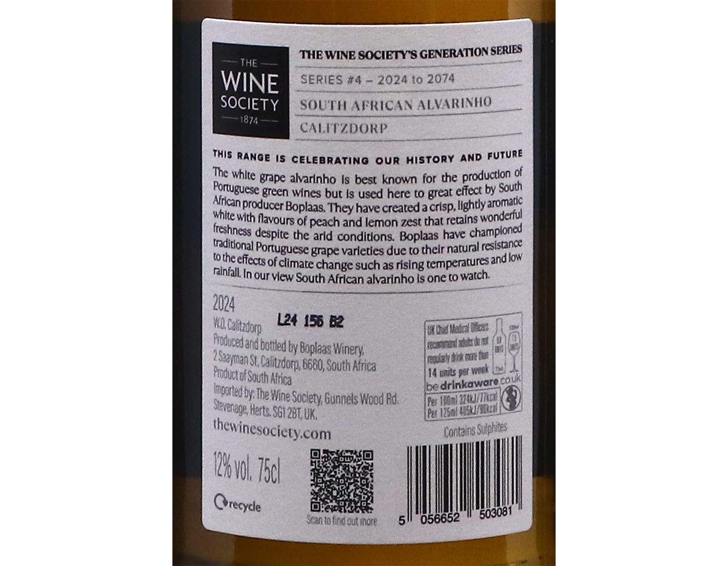 The Wine Society's Generation Series South African Alvarinho 2024