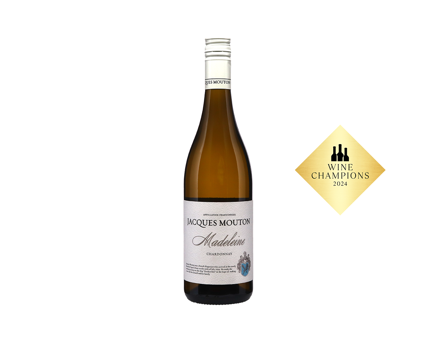Jacques Mouton Madeleine Chardonnay Franschhoek PV 2023