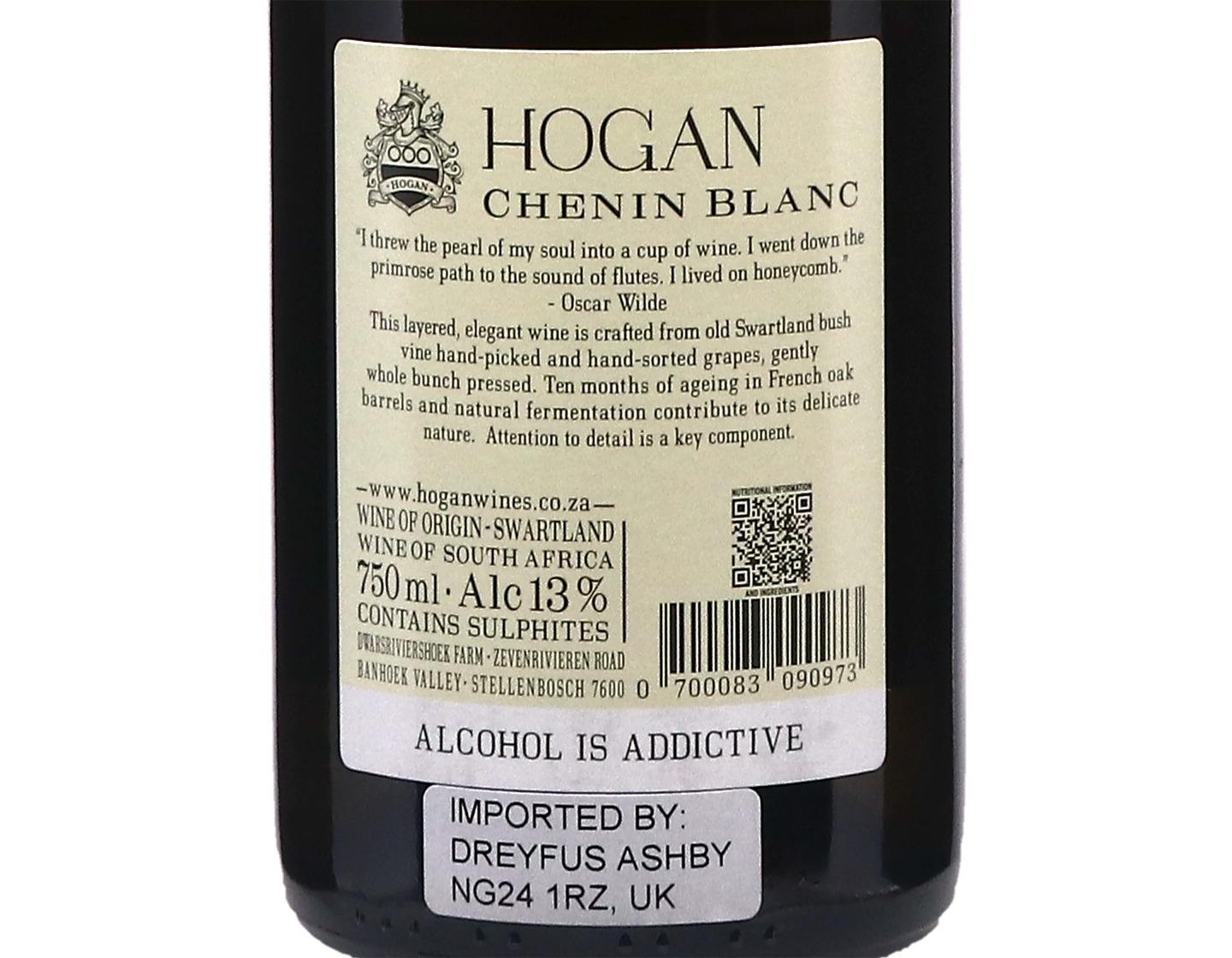 Hogan Chenin Blanc Swartland 2023