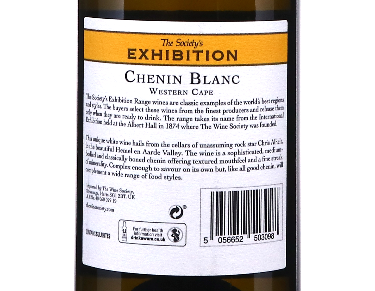 The Society's Exhibition Chenin Blanc, Western Cape 2022