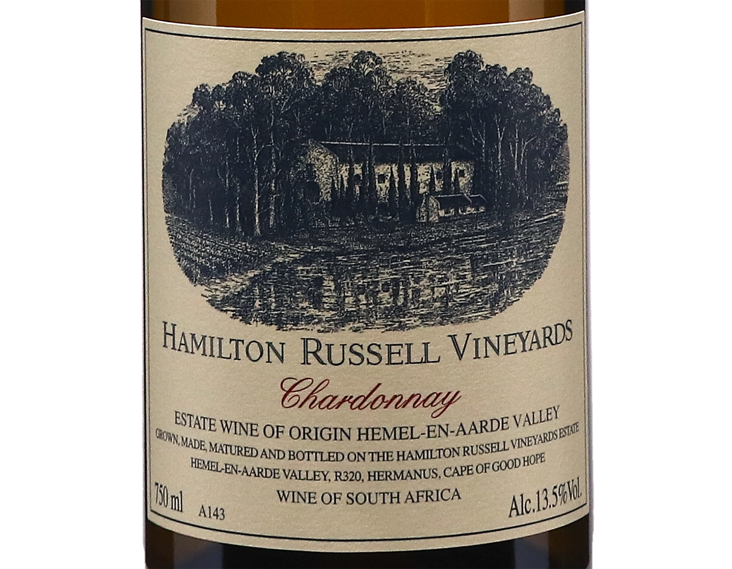 Hamilton Russell Estate Chardonnay Hemel en Aarde Valley 2023