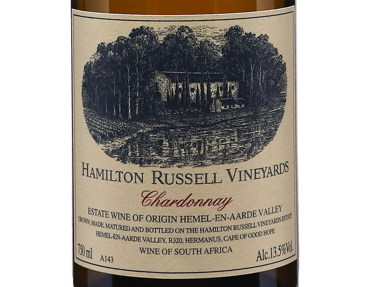 Hamilton Russell Estate Chardonnay, Hemel-en-Aarde Valley 2023