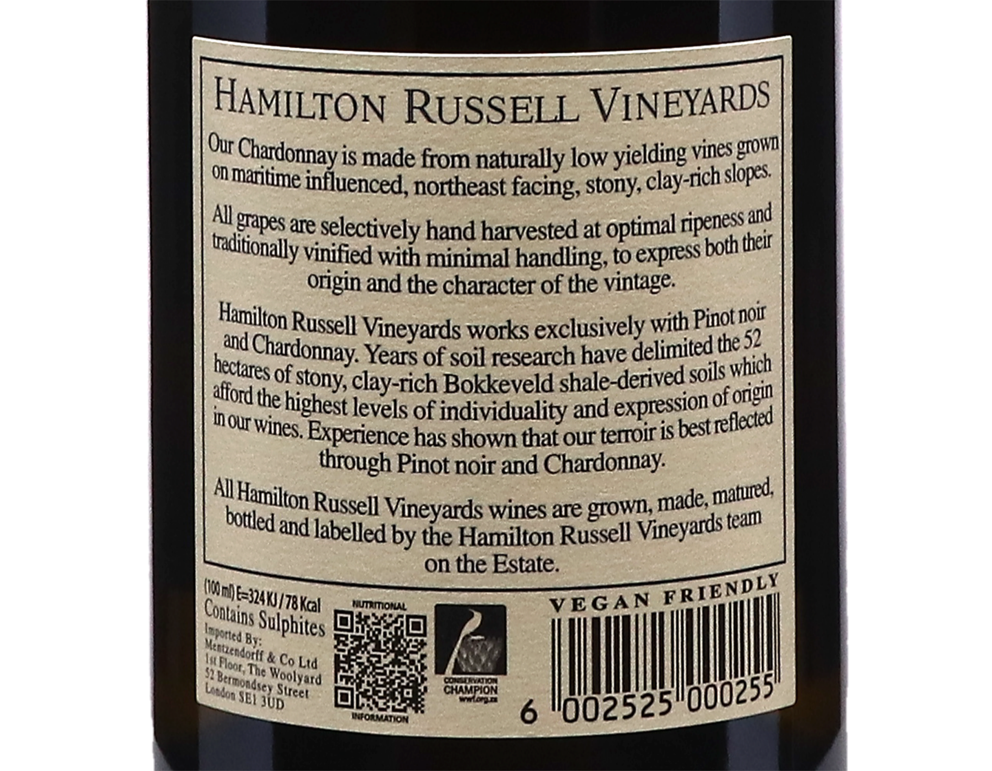 Hamilton Russell Estate Chardonnay Hemel en Aarde Valley 2023