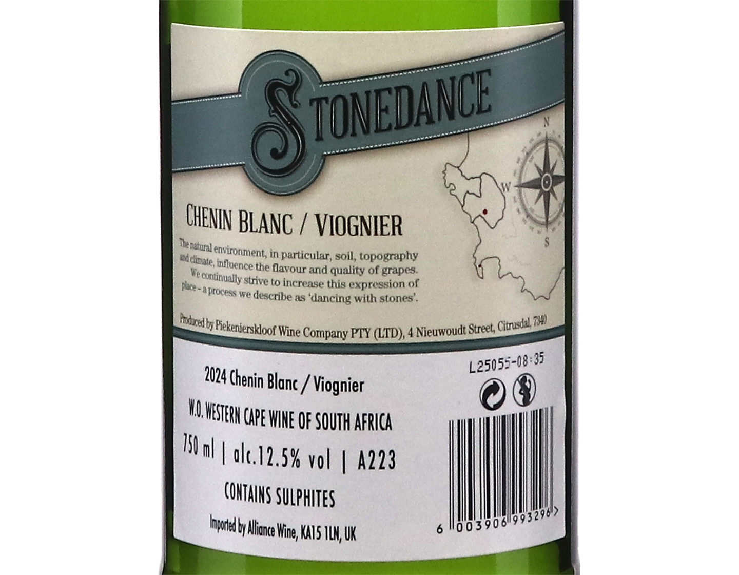 Stonedance Chenin Blanc-Viognier, Piekenierskloof 2024