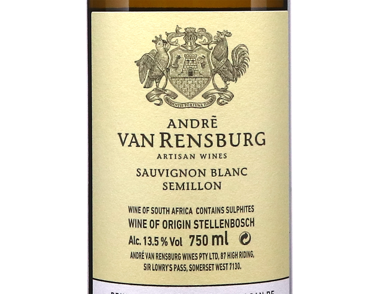 André Van Rensburg Sauvignon Blanc-Semillon, Stellenbosch 2023