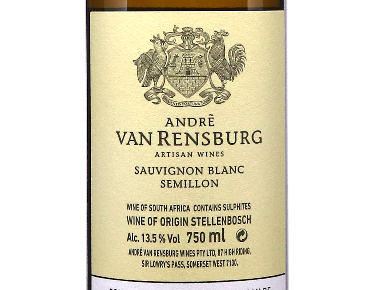 André Van Rensburg Sauvignon Blanc-Semillon, Stellenbosch 2023