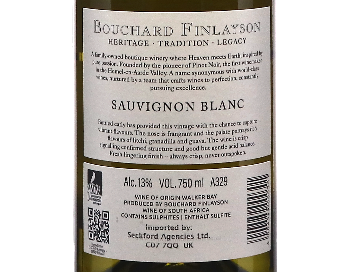 Bouchard Finlayson Walker Bay Sauvignon Blanc 2025