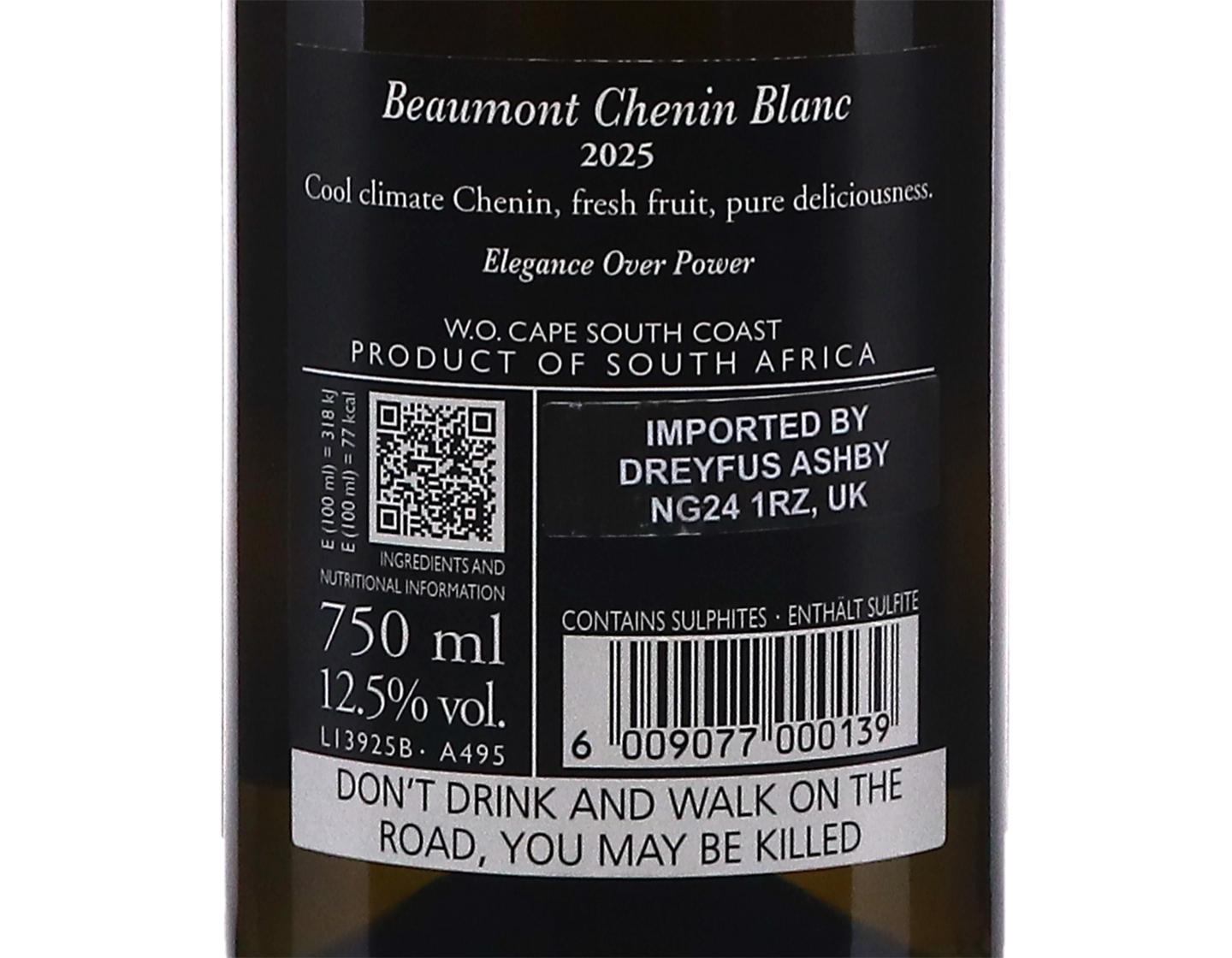 Beaumont Chenin Blanc,Bot River 2025