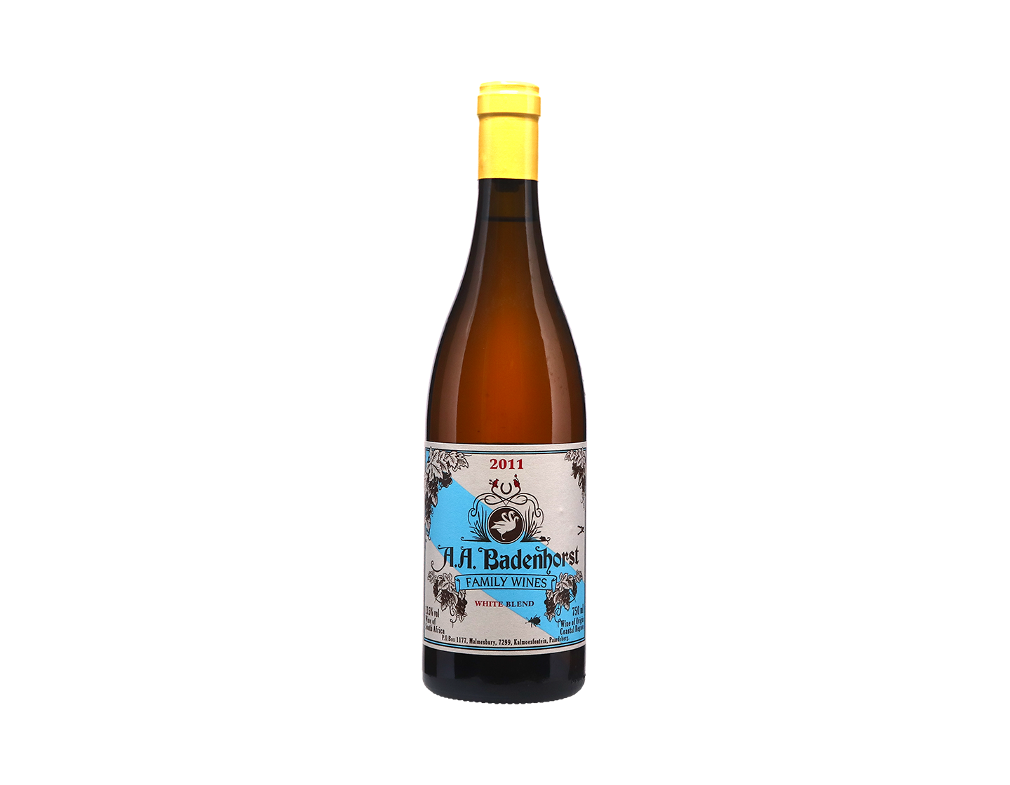 A A Badenhorst Kalmoesfontein White Blend Swartland 2011 MX ONLY