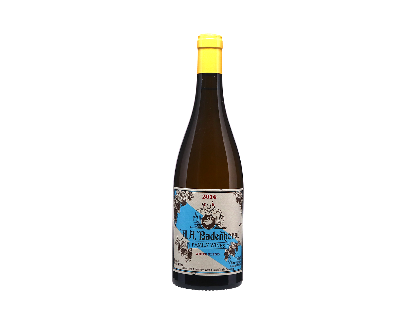 A A Badenhorst Kalmoesfontein White Blend Swartland 2014 MX ONLY