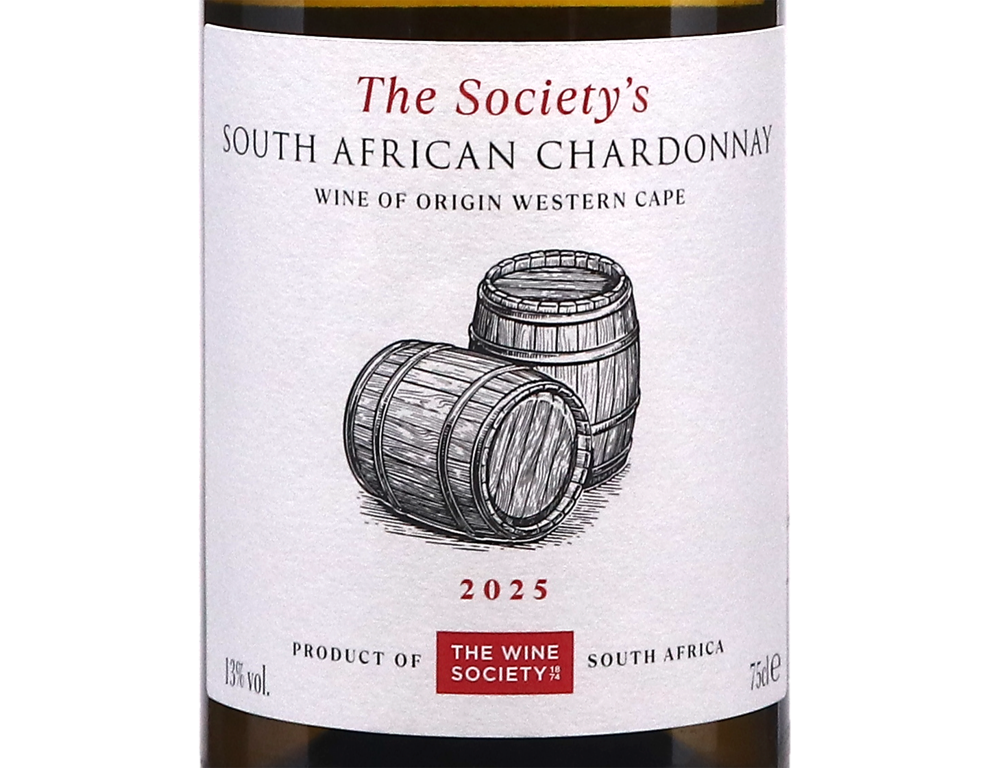 The Society's South African Chardonnay Western Cape 2025